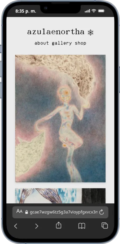 Azulaenortha - Móvil